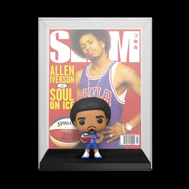 FUNKO ACTION FIGURES FUNKO POP NBA COVER SLAM ALLEN IVERSON FUNKO ACTION FIGURES FUNKO POP NBA COVER SLAM ALLEN IVERSON